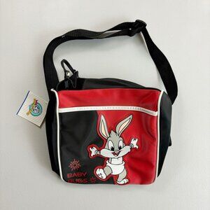 BABY LOONEY TUNES Bugs Bunny Lunch Cooler Bag NWD Vtg 1998 Beach School FLAW